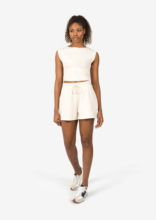 L'COUTURE Shorts All-Around Lounge Short Eggnog