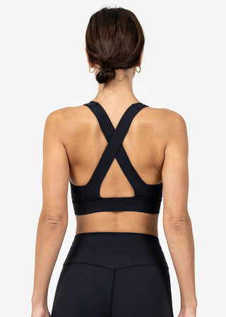 Women's Crossback Bra Black