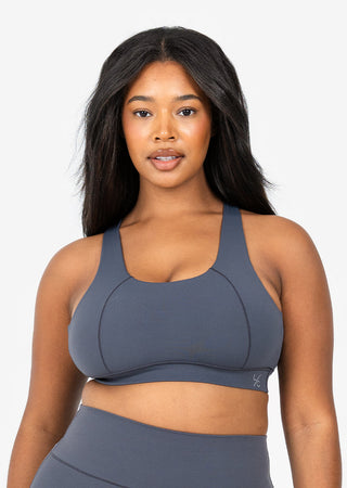 Women's Crossback Bra Graphite