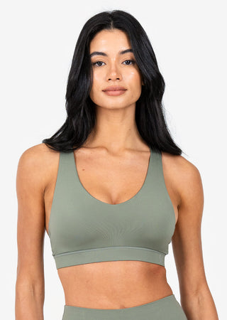 L'COUTURE Sports Bras Elevate Touch Adjustable Bra Khaki