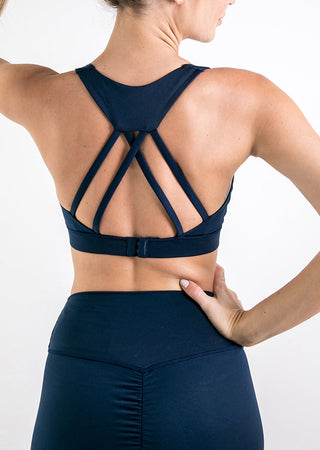 Women's Adjustable Bra Navy
