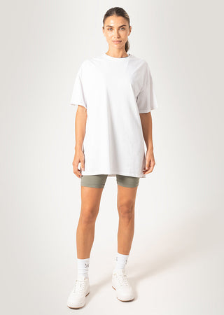 L'COUTURE Tees & Tanks Elevate Boyfriend Tee White