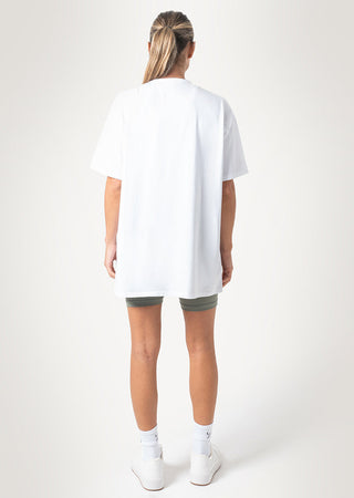 L'COUTURE Tees & Tanks Elevate Boyfriend Tee White