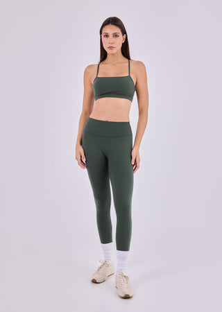 Women's Legging 7/8 Green Forest