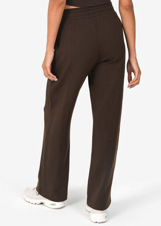 Women's Straight Leg Trouser Coffee