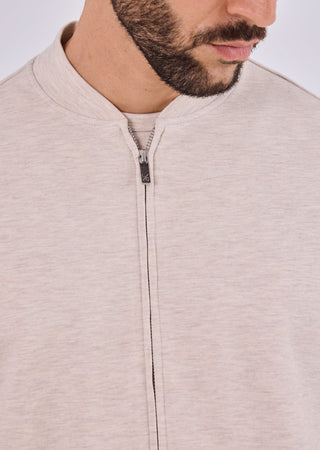 Men's Bomber Oatmeal Heather