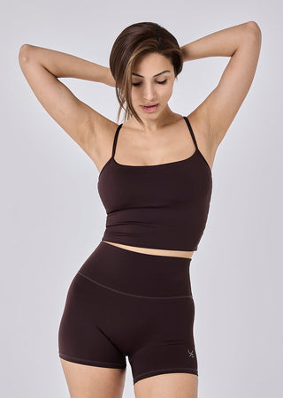 Women's Triangle Bra Dark Cocoa