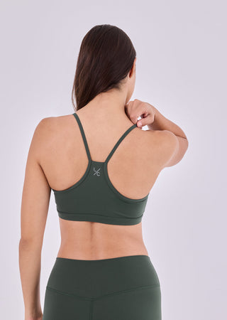 Women's Cami Bra Green Forest
