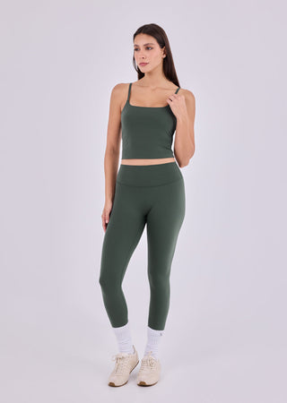 Women's Cami Top Green Forest