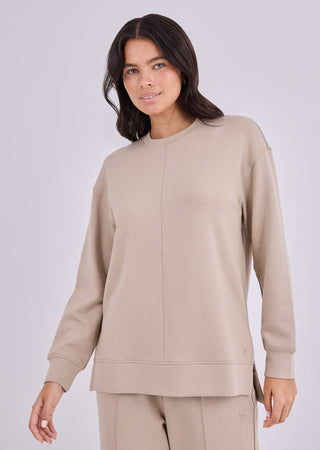 Women's Crew Sweat Beige