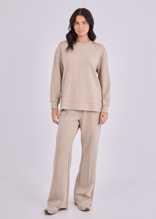 Women's Crew Sweat Beige