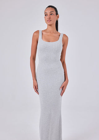 Women's Maxi Dress Grey Marl