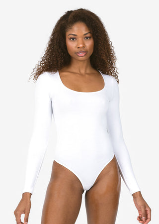 Women's LS Body White
