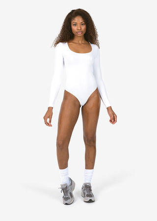 Women's LS Body White