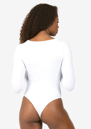 Women's LS Body White