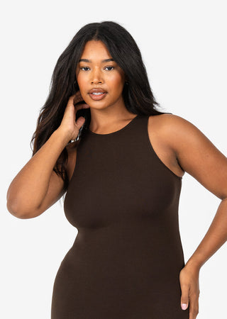 Women's Maxi Dress Coffee
