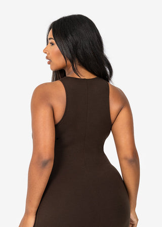 Women's Maxi Dress Coffee