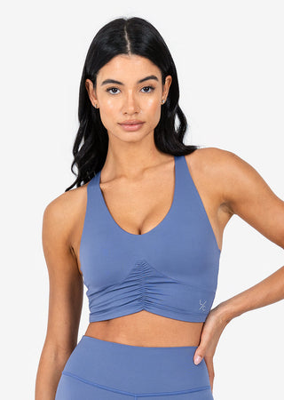 LC Elevate Touch Ruched Bra Indigo