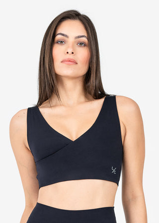 Women's Wrap Bra Black