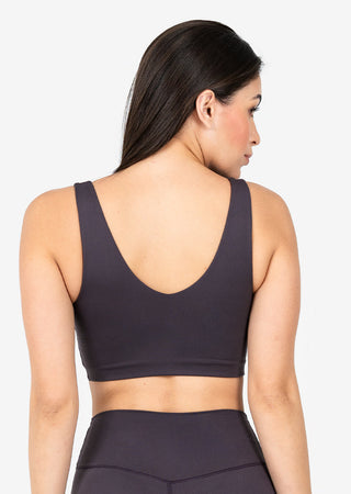 LC Elevate Touch Wrap Bra Espresso