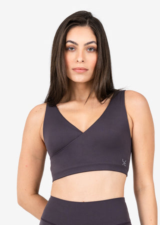 LC Elevate Touch Wrap Bra Espresso