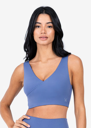 LC Elevate Touch Wrap Bra Indigo