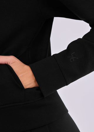 Women's Funnel Neck Jacket Black