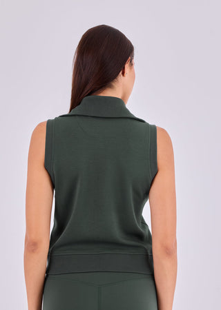 Women's Gilet Green Forest