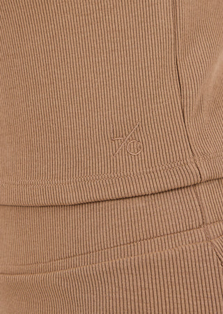 Women's Half Sleeve Tee Camel