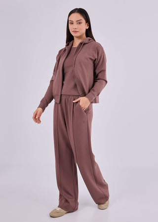 Women's Straight Leg Pants Tawny Rust