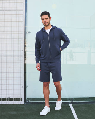 Men's Zip Up Hoodie Dark Navy