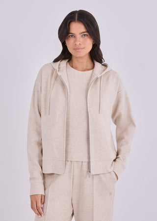 Women's Zip Up Hoodie Oatmeal Heather