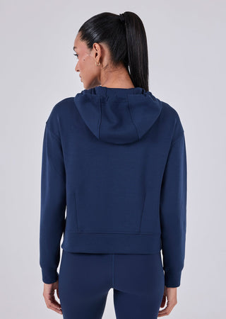 Women's Zip Up Hoodie Dark Navy