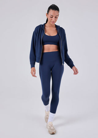 Women's Zip Up Hoodie Dark Navy