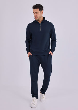 Men's Half-Zip Sweat Dark Navy