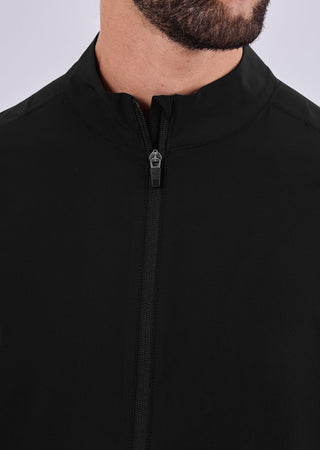 Men's Zip Through Jacket Black