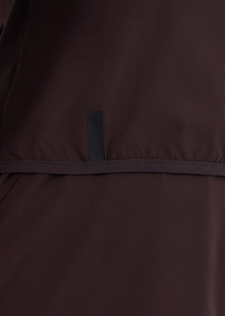 Men's Zip Through Jacket Dark Cocoa