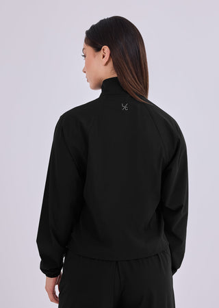 Women's Zip Through Jacket Black
