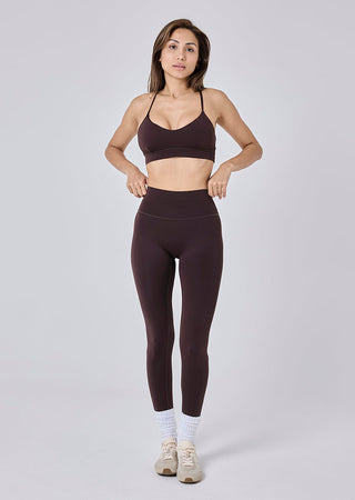 Women's Legging Full Length Dark Cocoa