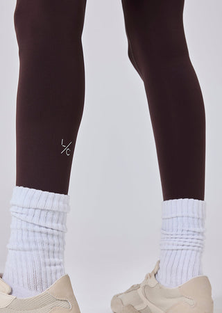 Women's Legging Full Length Dark Cocoa