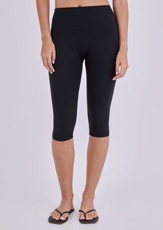 Women's Capri Legging 16" Black