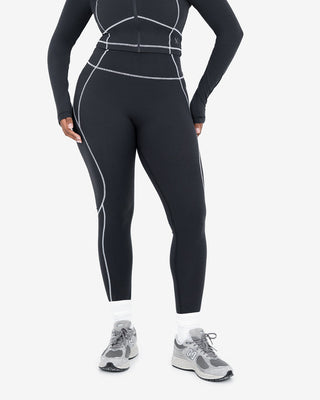 Women's Contrast Jacket Black