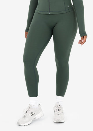 Women's Legging Regular Deep Green