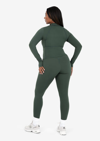 Women's Legging Regular Deep Green