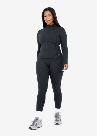 Women's Zip Up Jacket Black