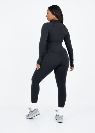 Women's Zip Up Jacket Black