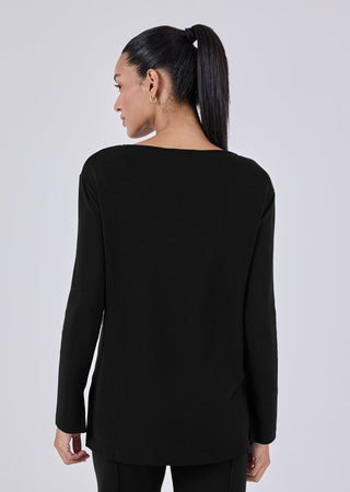 Women's Long Sleeve Top Black