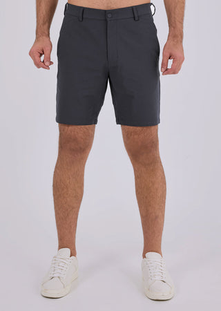 Men's Shorts Classic Fit -8"R Charcoal