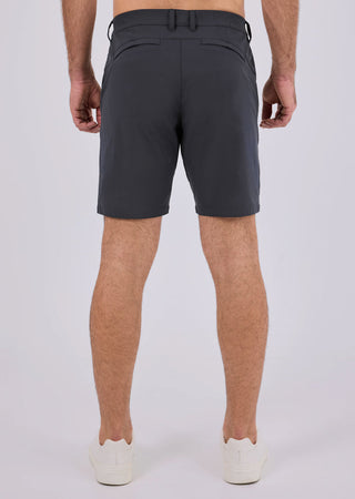 Men's Shorts Classic Fit -8"R Charcoal