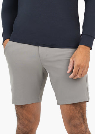 LC Men Adapt Shorts Classic Fit -8"R Pebble Grey